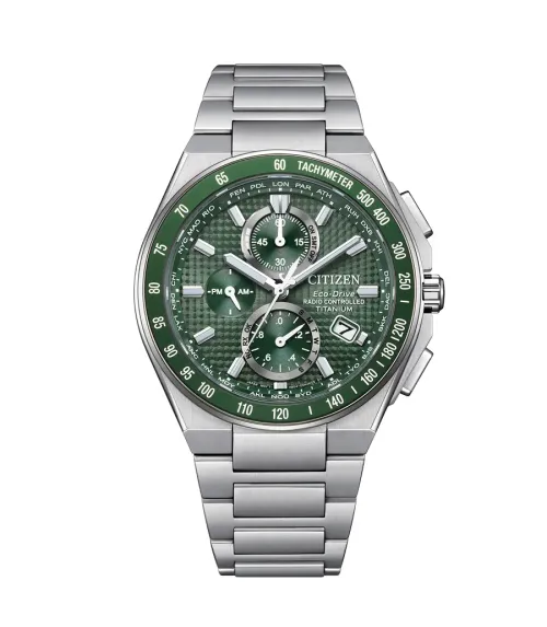 RELOJ CITIZEN RADIOCONTROLADO H804 SUPER TITANIUM HOMBRE AT8398-53X