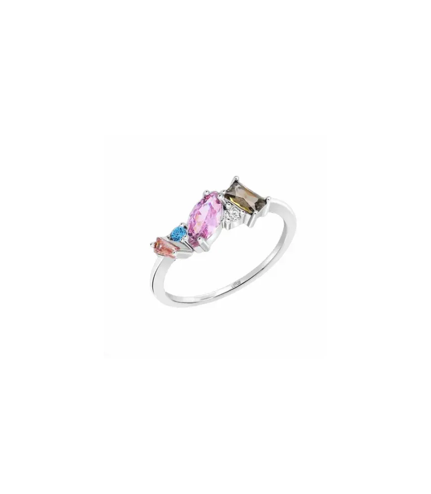 ANILLO LOTUS SILVER COLORS LP3639-3/112