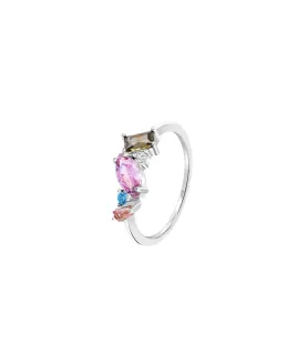 ANILLO LOTUS SILVER COLORS LP3639-3/112