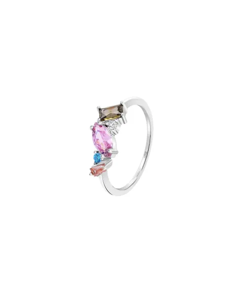 ANILLO LOTUS SILVER COLORS LP3639-3/112