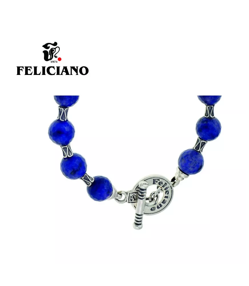 COLLAR PIEDRA NATURAL Y PLATA