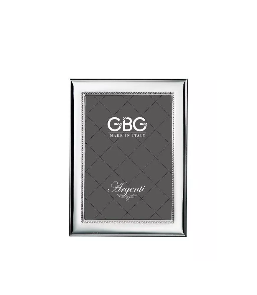 MARCO DE PLATA BILAMINADA 925 MILÉSIMAS MODELO CORDÓN MARTELADO REFERENCIA 5731D