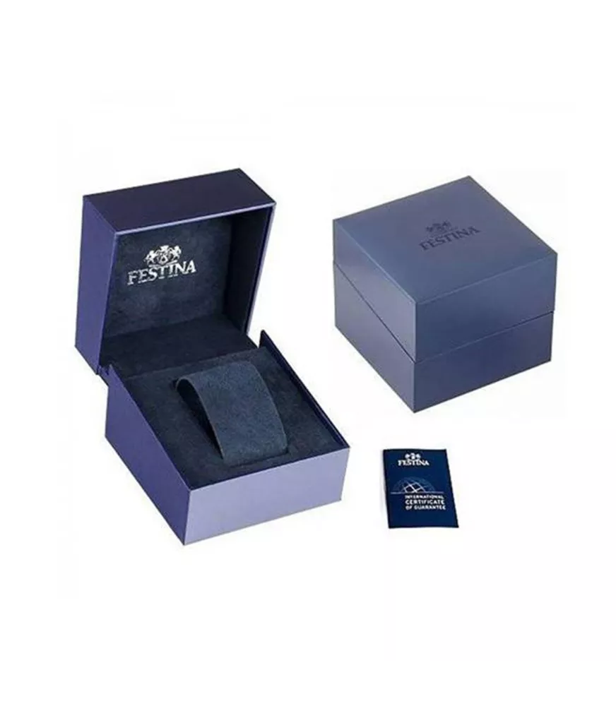 Reloj Festina cuarzo ,analógico, 3 agujas y multifunción.