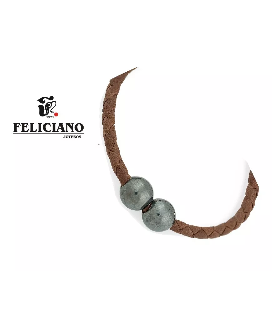 COLLAR CUERO ZARES