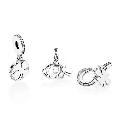 Charm colgante en plata de ley Día de la Suerte
REF. 792089CZ