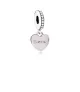 Charm colgante en plata de ley Corazones Madre e Hija
REF. 792072EN40