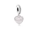 Charm colgante en plata de ley Corazones Madre e Hija
REF. 792072EN40