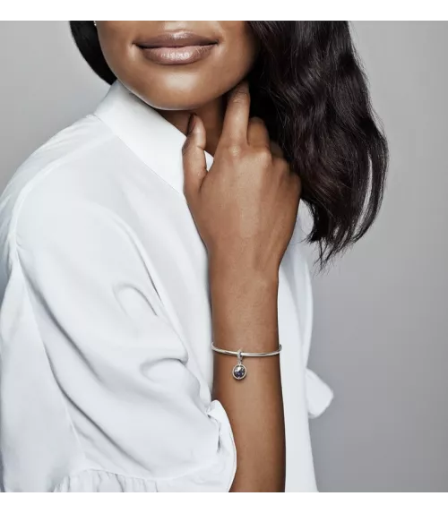 Charm colgante en plata de ley Globo Giratorio
REF. 798021CZ