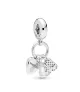Charm colgante en plata de ley Mi Bebé
REF. 798106CZ