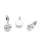 Charm colgante en plata de ley Los Amigos Son Familia
REF. 798124EN16