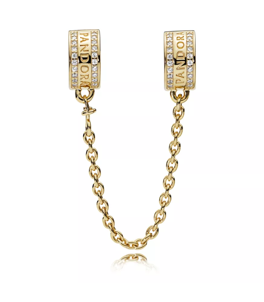 Cadena de seguridad en Pandora Shine Corazones Firma Pandora
REF. 768642C01