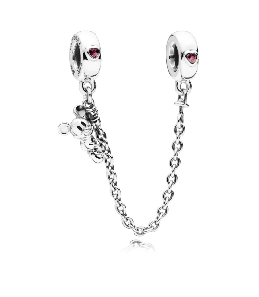 Cadena de seguridad en plata de ley Mickey Escalador
REF. 797173CZR