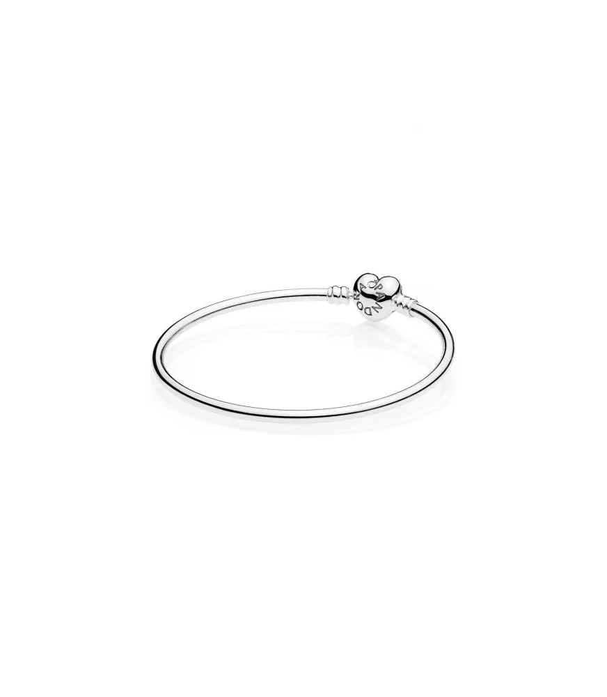 Pulsera Pandora Moments en plata de ley con cierre Corazón para charms
REF. 596268