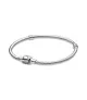 Pulsera Moments en plata de ley con cierre de barril para charms REF. 598816C00