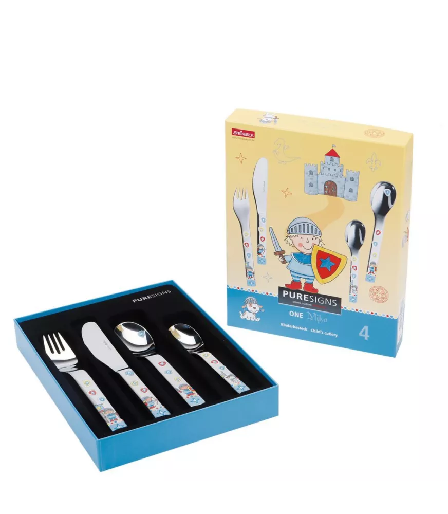 CUBIERTOS DE ACERO "CABALLERO"