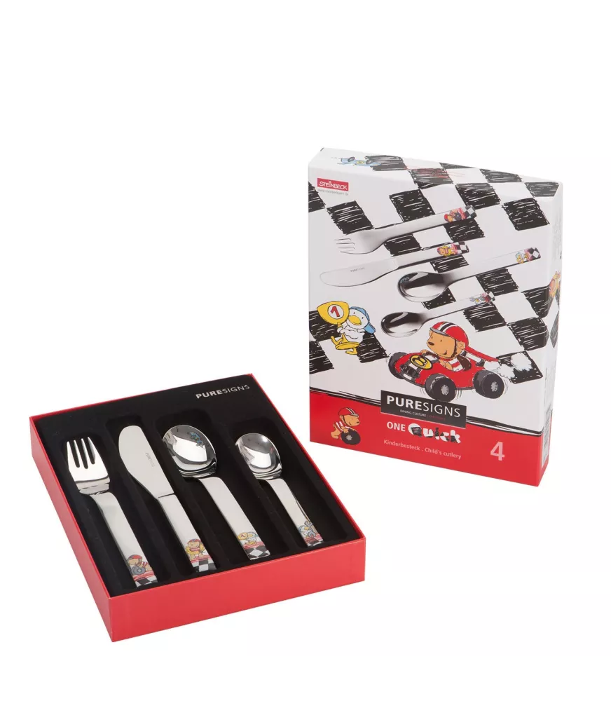 CUBIERTOS DE ACERO "CORREDOR"