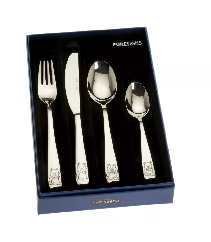 CUBIERTOS DE ACERO "OSITOS"