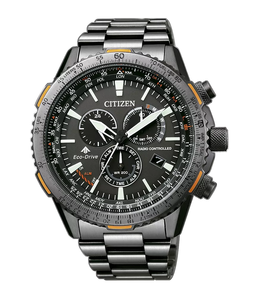 Eco Drive radiocontrolado E660 con reserva de carga de 10 meses.