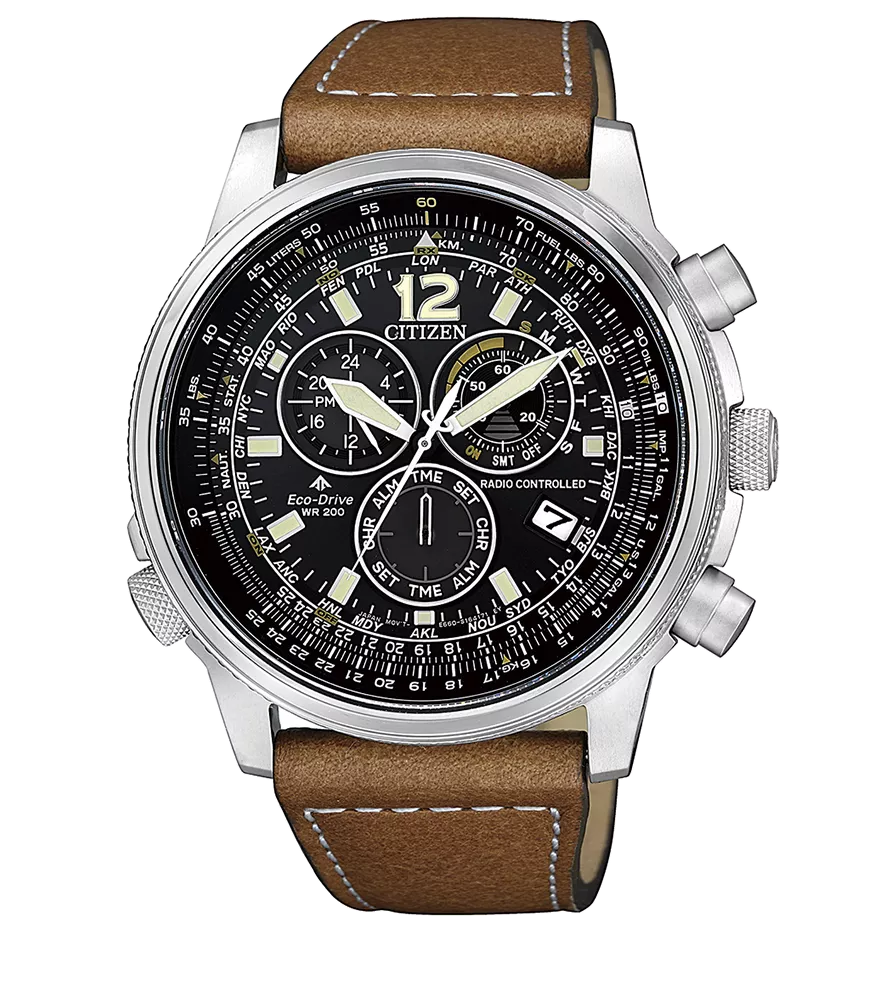 Eco Drive radiocontrolado E660 con reserva de carga de 10 meses.