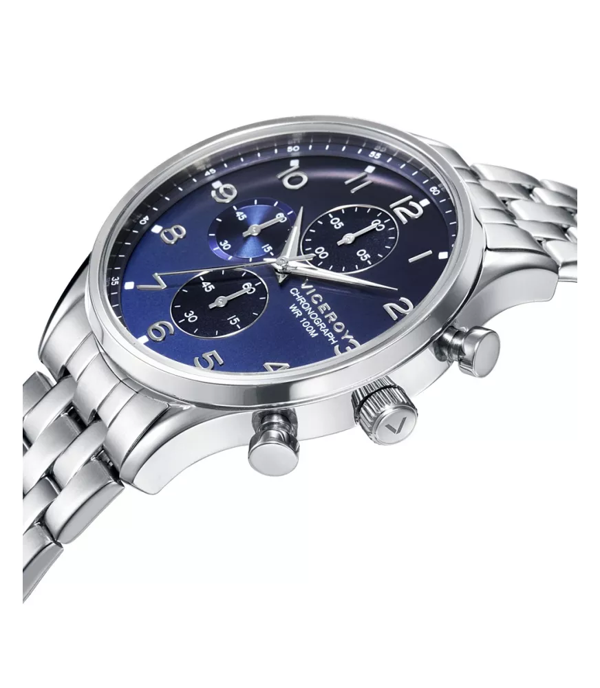 Reloj Viceroy hombre, cuarzo, analógico y 3 agujas . 
