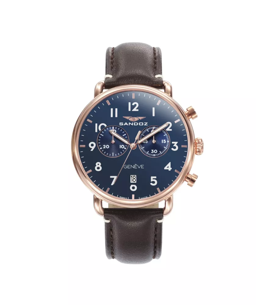 Cuarzo Suizo, 3 agujas, calendario  y multifunción.