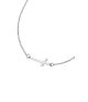 COLLAR LOTUS SILVER CRUZ LP1223-1/2
