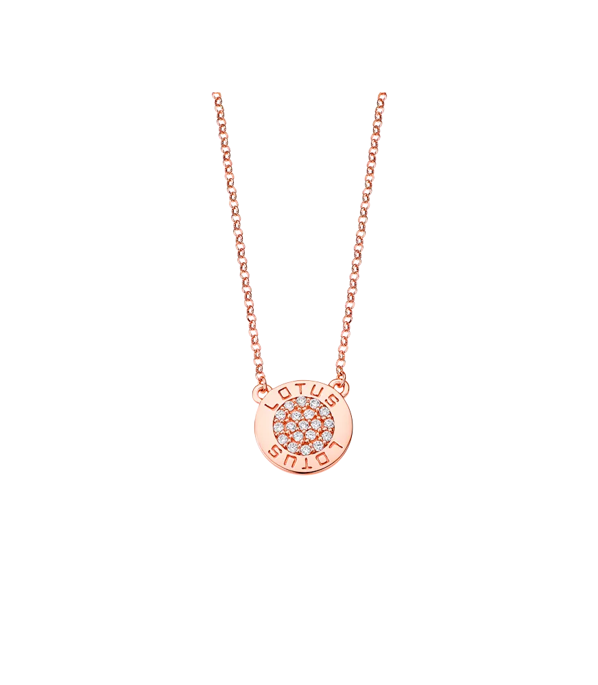 COLLAR LOTUS SILVER TRENDY LP1252-1/3