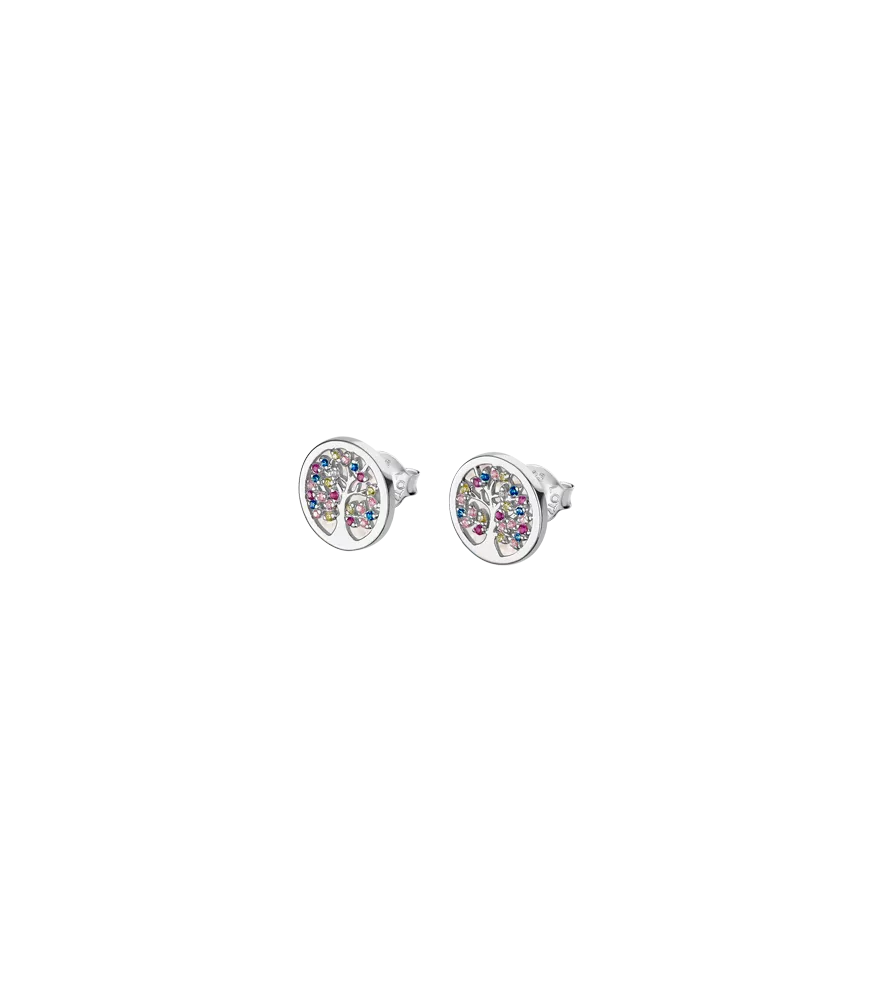 PENDIENTES LOTUS ÁRBOL DE LA VIDA MULTICOLOR LP1889-4/1