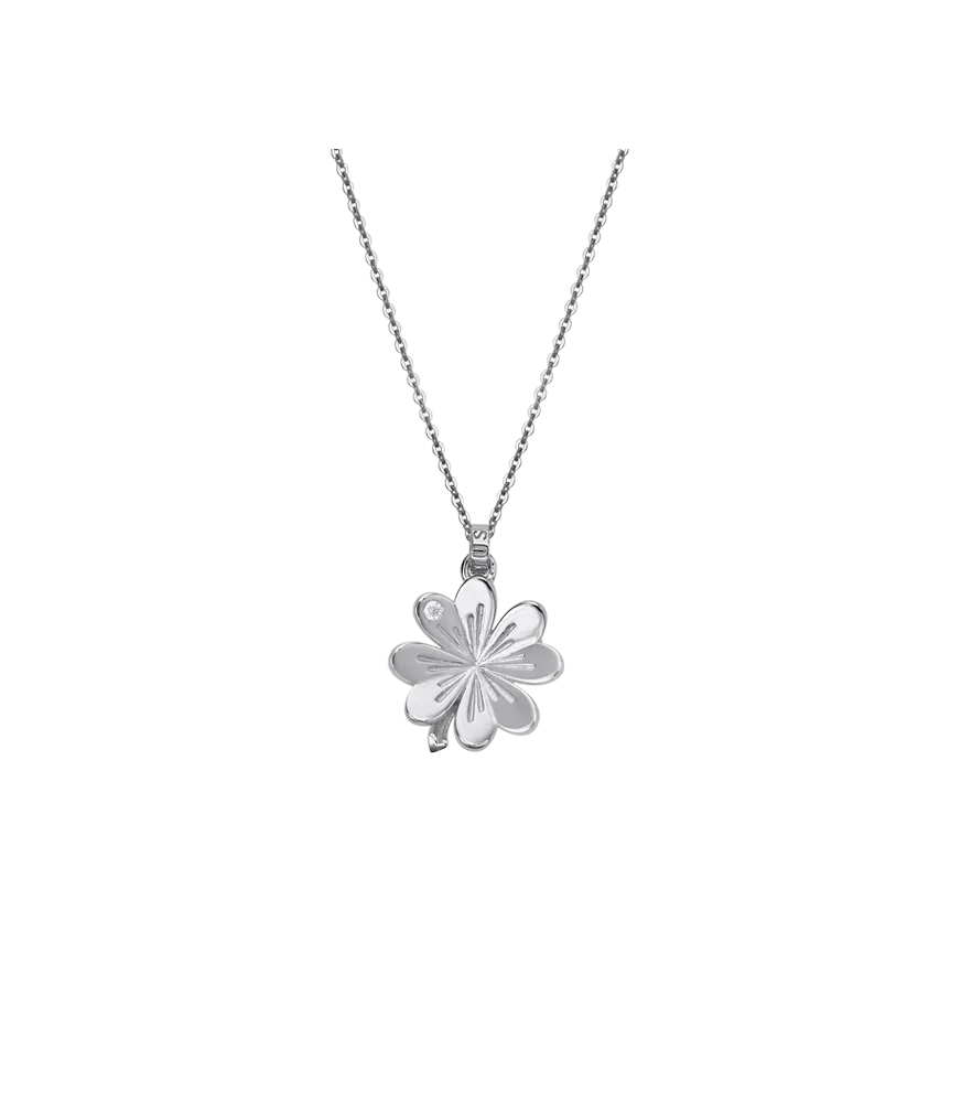 COLLAR LOTUS SILVER FLOR LP1994-1/1