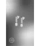 PENDIENTES LOTUS SILVER SWAROVSKY LP2011-4/1