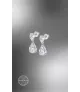 PENDIENTES LOTUS SILVER SWAROVSKY LP2014-4/1