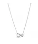 Collar en plata de ley Infinito REF. 398821C01-50