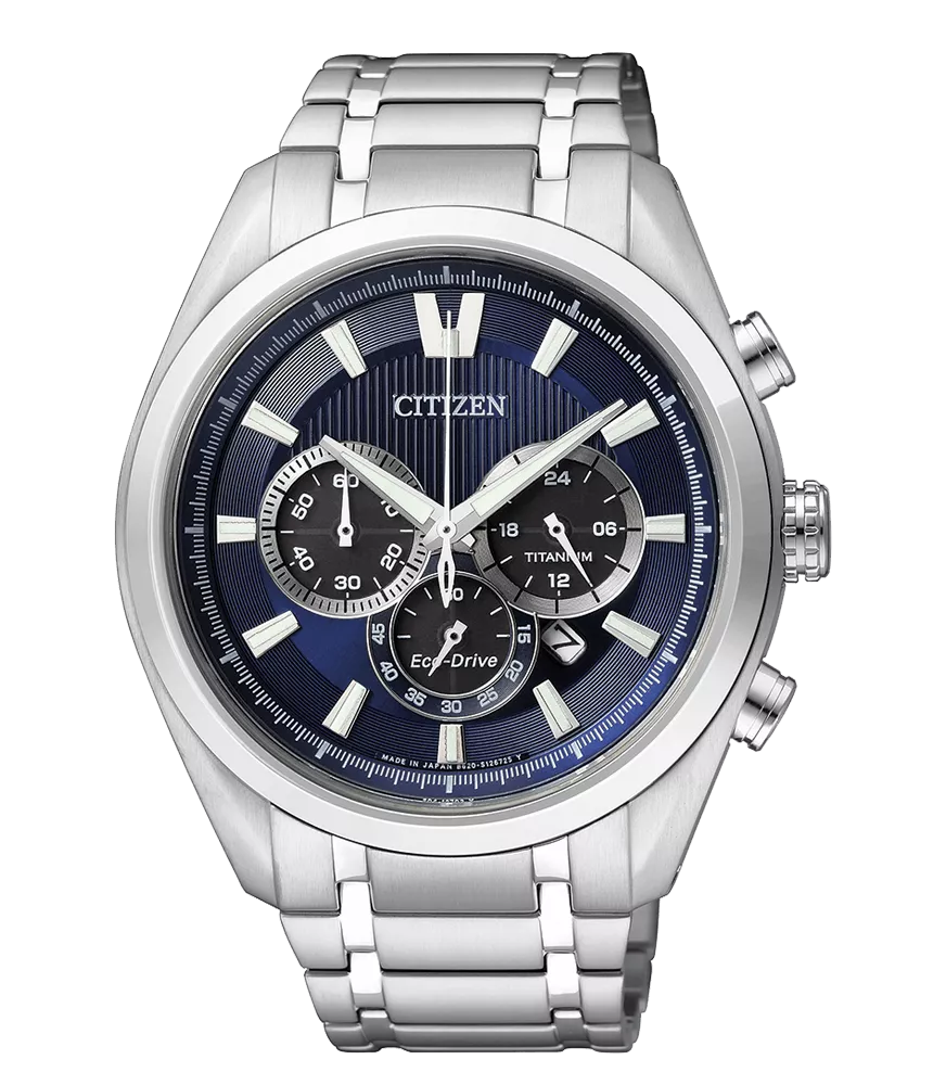Eco-drive B612, cronógrafo, calendario y reserva de carga de 7 meses