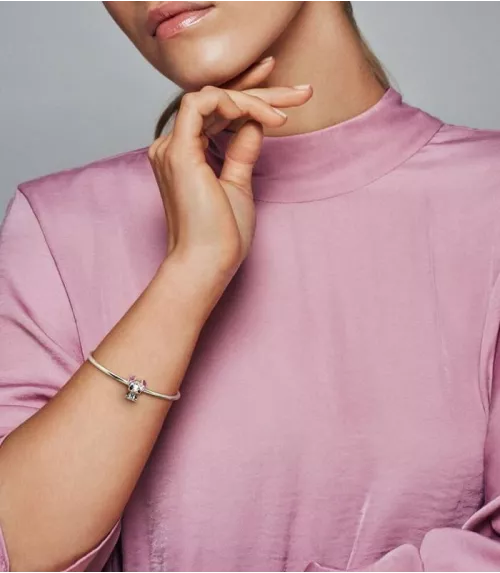 Charm en plata de ley Lilo y Stitch