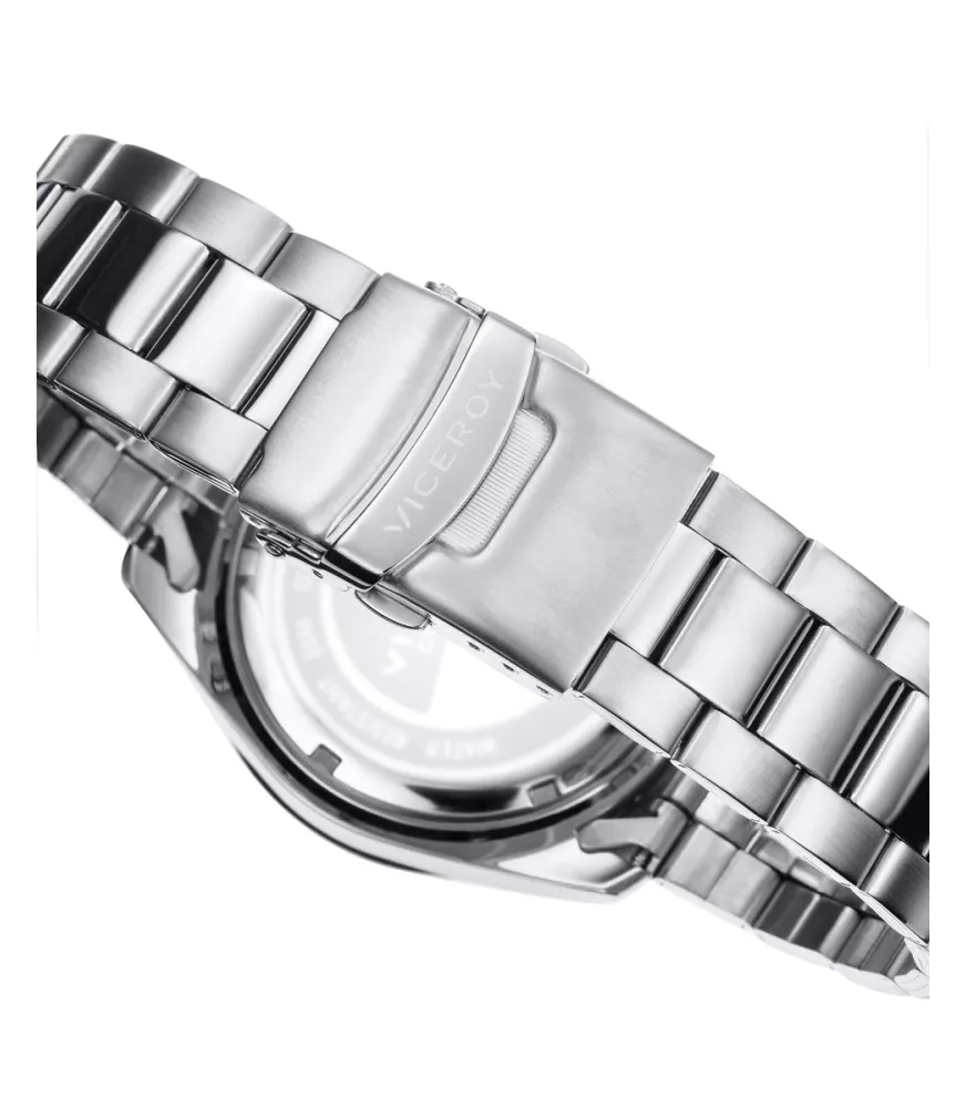 Reloj Viceroy hombre, cuarzo, analógico ,3 agujas y cronógrafo. 