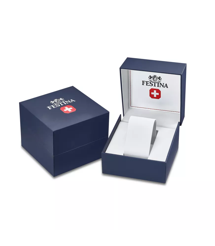 Reloj Festina Swiss Made, f20006/3 cristal zafiro