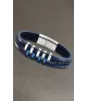 pulsera lotus style para hombre azul ls1838/2/2