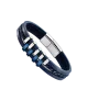 pulsera lotus style para hombre azul ls1838/2/2
