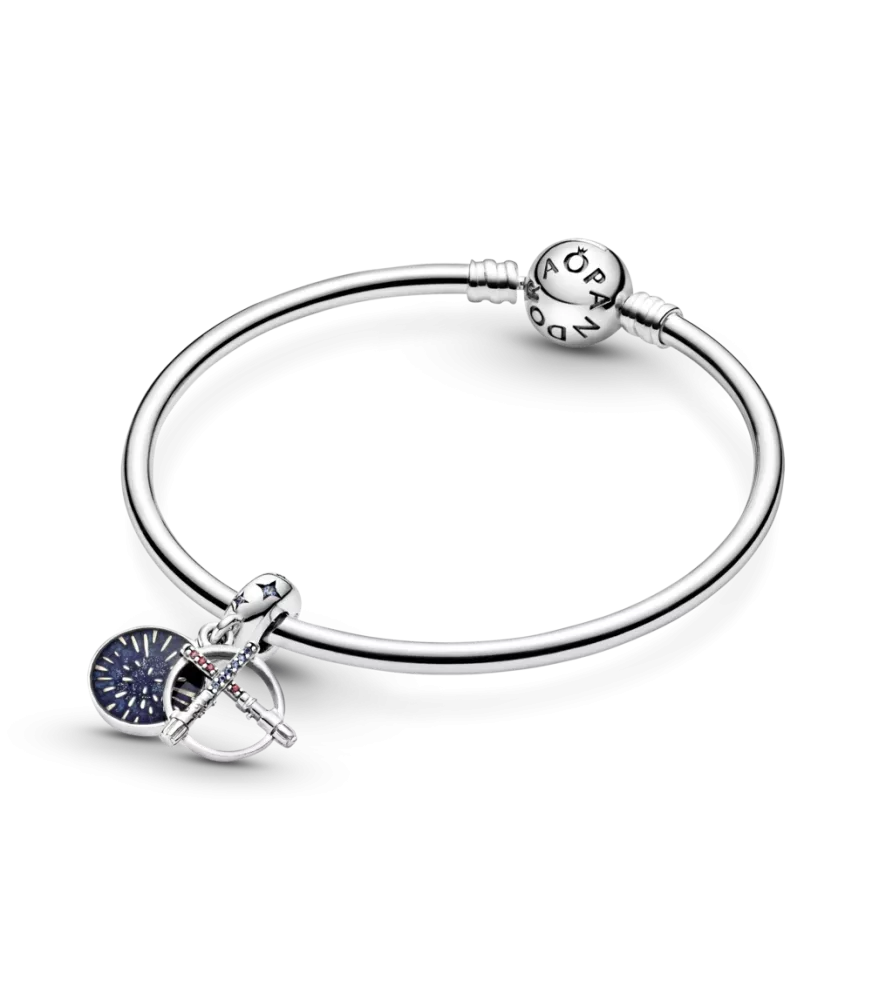 Charm colgante en plata de ley Espadas Láser de Star Wars