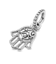 Charm colgante en plata de ley Hamsa Protectora. Ref: 799144C00
