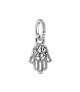 Charm colgante en plata de ley Hamsa Protectora. Ref: 799144C00