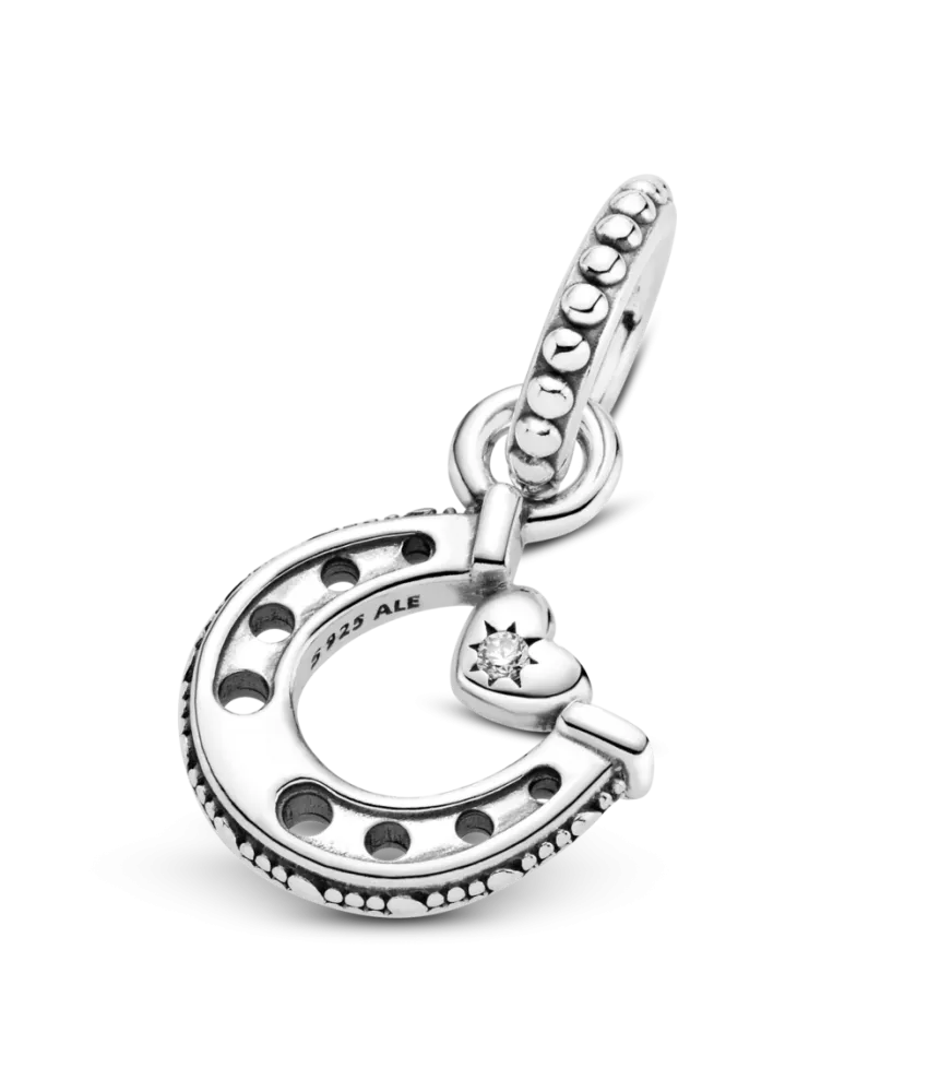 Charm colgante en plata de ley Herradura de la Suerte Ref: 799157C01