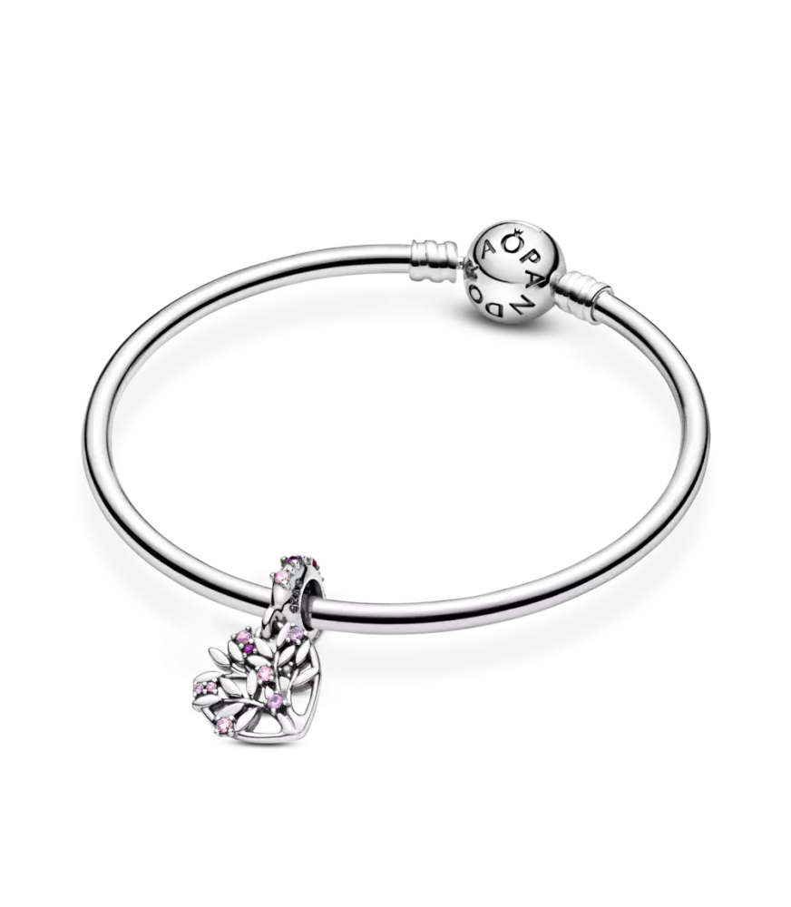 Charm en plata de ley Corazón Ahijada Ref: 799179C00