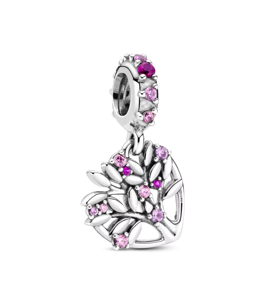 Charm en plata de ley Corazón Ahijada Ref: 799179C00