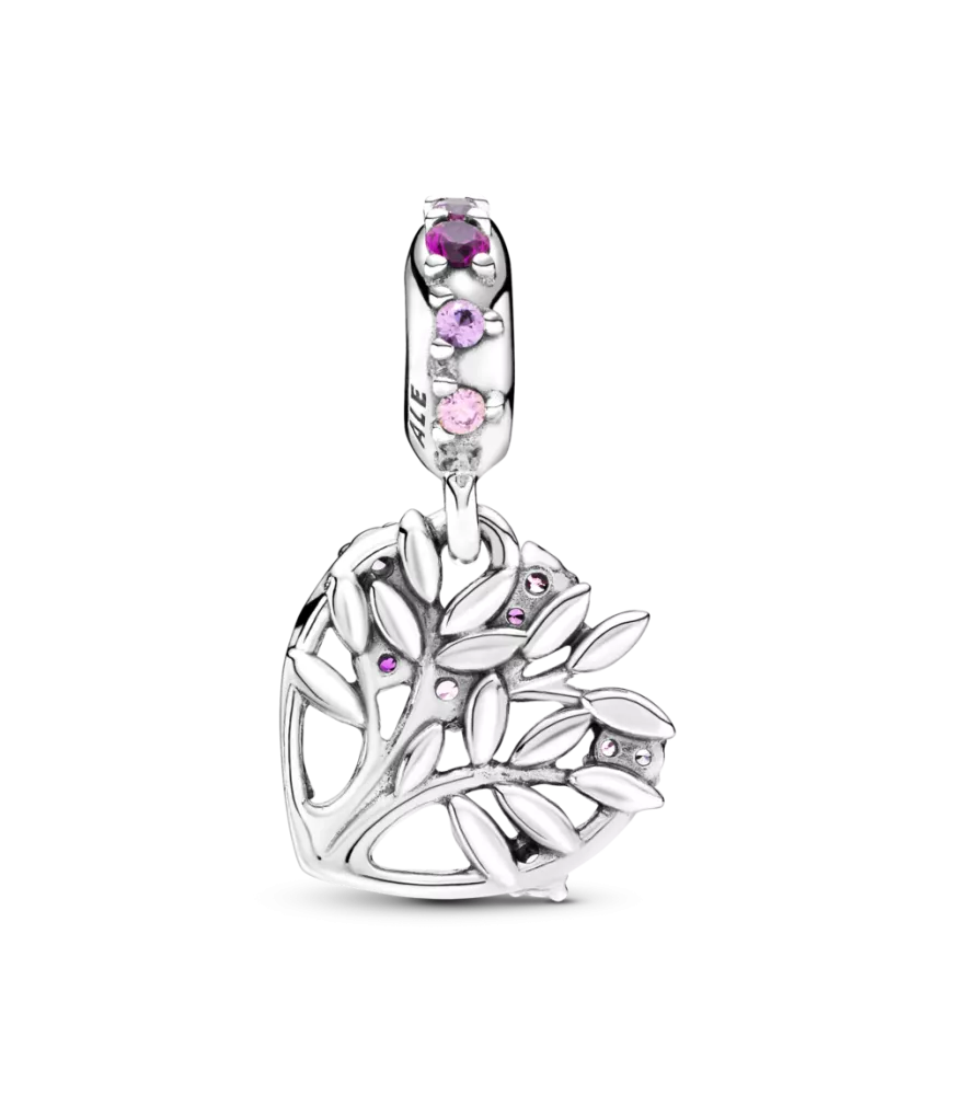 Charm en plata de ley Corazón Ahijada Ref: 799179C00