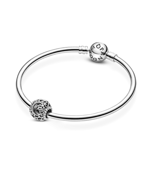 Charm en plata de ley en filigrana Sol,Estrellas y Luna Ref: 799183C00