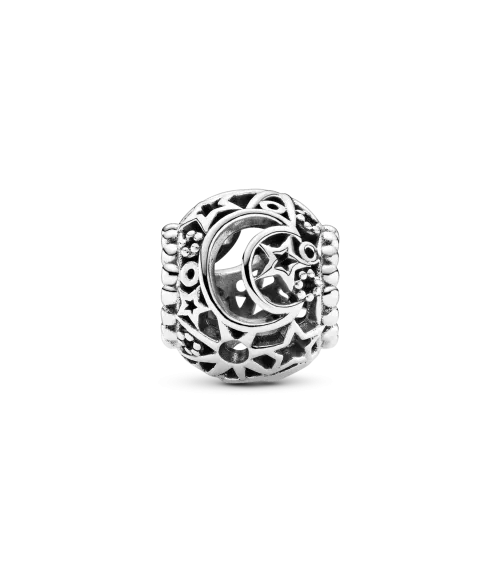 Charm en plata de ley en filigrana Sol,Estrellas y Luna Ref: 799183C00