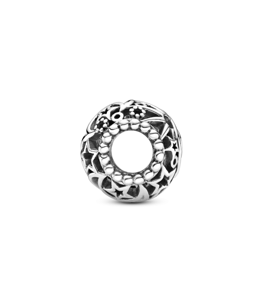 Charm en plata de ley en filigrana Sol,Estrellas y Luna Ref: 799183C00