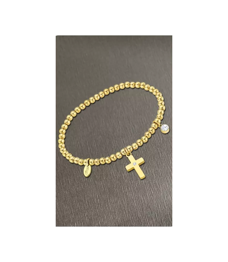 PULSERA LOTUS STYLE MILLENNIAL LS2172-2/1 CRUZ, ACERO, MUJER