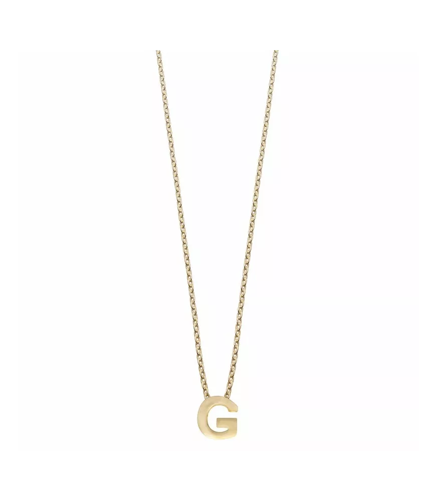 Colgante Alphabet G, de Duran Exquse en plata de primera ley.